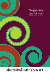 Abstract vertical background. Easy to edit vector image.
