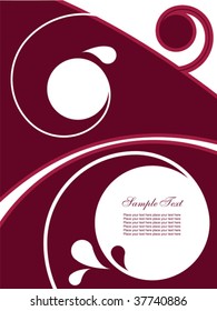 Abstract vertical background. Easy to edit vector image.
