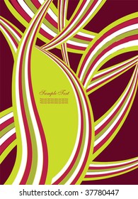 Abstract vertical background. Easy to edit vector image.