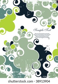 Abstract vertical background. Easy to edit vector image.