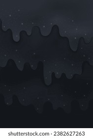 Abstract vertical background with glitter slime.
