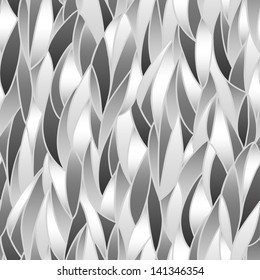 Abstract vertical background. Seamless black and white pattern