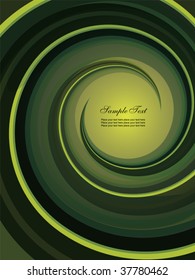 Abstract vertical background with swirl. Easy to edit vector image.