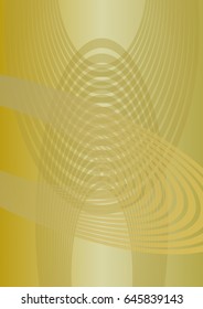 Abstract vertical background with uneven distributed yellow oval elements in surrealist style, low contrasting overlay template