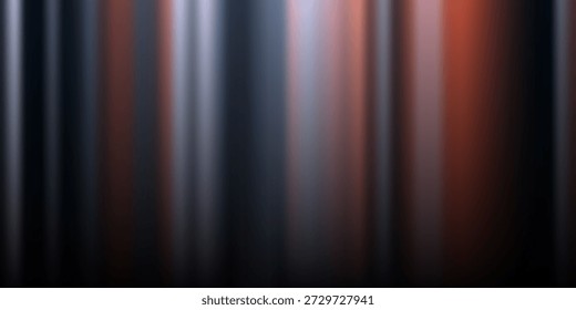 Abstract Vertical Blur With Dark Blues, Reds, and Copper Hues in a Soft Gradient Background