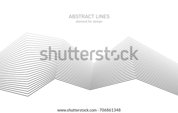 Abstract Vertical Broken Stripes On White Stock Vector (Royalty Free ...