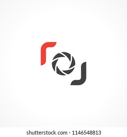 Abstract Vertical Camera outline 