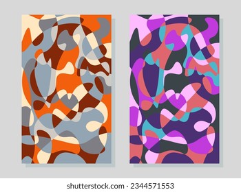 abstract vertical geometric background contemporary youth wallpaper and wall decoration