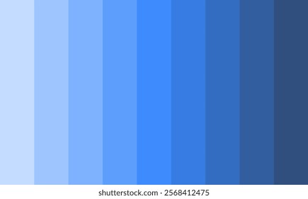 An abstract vertical gradient featuring various shades of blue, transitioning smoothly from light sky blue on the left to deep navy blue on the right. 