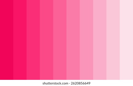An abstract vertical gradient featuring various shades of color pink and red , transitioning smoothly from left to right.	