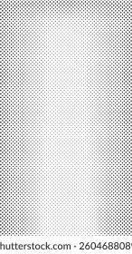 Abstract vertical halftone gradient background with star shape dots.