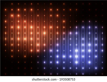 abstract vertical lights star distribution background