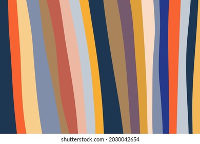 Abstract vertical linear pattern backdrop. Vibrant striped background and vector seamless pattern from irregular stripes and vertical lines. Colorful stripes.