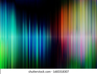 Abstract vertical lines with blurred colors background. Vector Eps10