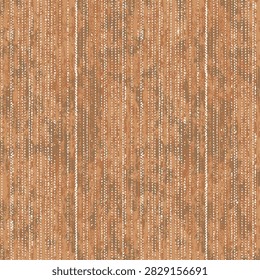 abstract vertical pattern of a cover from wooden straws of orange with brown color dobby stiches for the textured background and for wallpaper