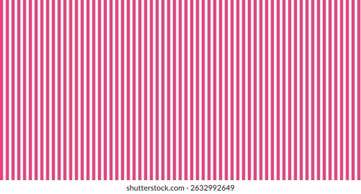 Abstract vertical red and white stripe pattern. Vertical pinkish red and white lines background. Vector illustration. eps 10.