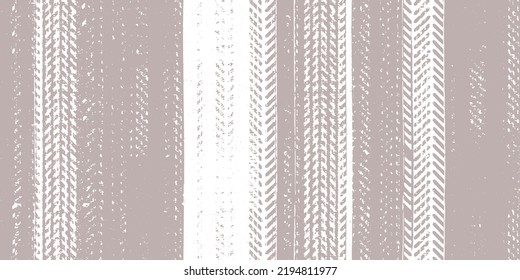 Resumen de rayas verticales de efecto lavado de arenque óseo de fondo texturado. Patrón transparente en vector