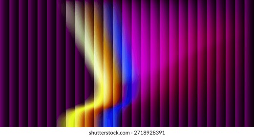 Diseño de fondo colorido de gradiente de rayas de Vertical Abstractas para presentación moderna