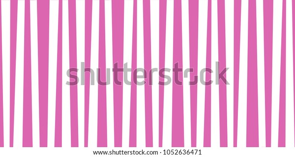 抽象的な縦縞模様 ピンクと白のかわいい赤ちゃんのプリント 壁紙