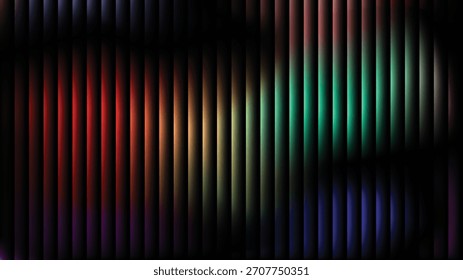 Rayas de Vertical Abstractas con Colores degradados y fondo oscuro Palabras claves: abstracto, fondo