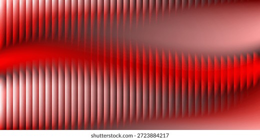 Abstract vertical stripes with red and black gradient for dramatic technology background, digital wallpaper, and cinematic presentation design