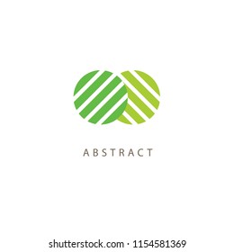 Abstract vetor logo vector design. Sign for business, internet communication company, digital agency, marketing. Modern decorative geometric icon.