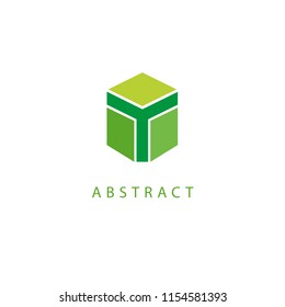 Abstract vetor logo vector design. Sign for business, internet communication company, digital agency, marketing. Modern decorative geometric icon.