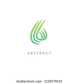 Abstract vetor logo vector design. Sign for business, internet communication company, digital agency, marketing. Modern decorative geometric icon.