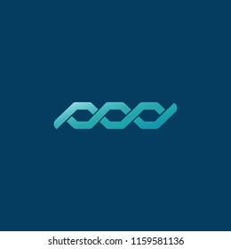 Abstract vetor logo vector design. Sign for business, internet communication company, digital agency, marketing. Modern decorative geometric icon.