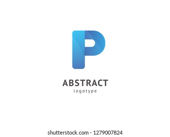 Abstract vetor logo vector design. Sign for business, internet communication company, digital agency, marketing. Modern decorative geometric icon.