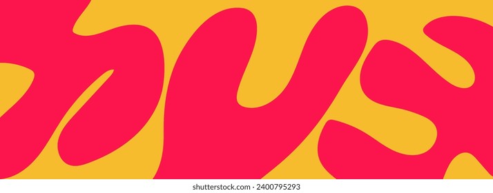 Abstract vibes of groovy retro vintage 70s vector background design