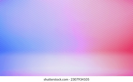 Abstract vibrant background with diagonal stripes. Vector 3d illustration