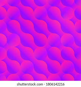 Abstract vibrant circles seamless texture.