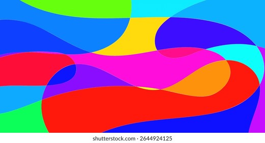 Abstrato padrão de cores vibrantes (1)