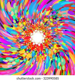 Abstract vibrant colors celebration & festival background