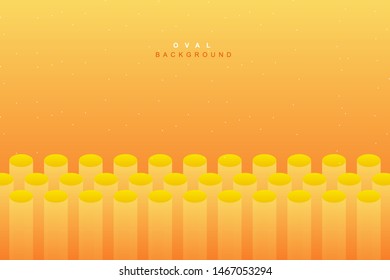 Abstract vibrant fluid yellow background