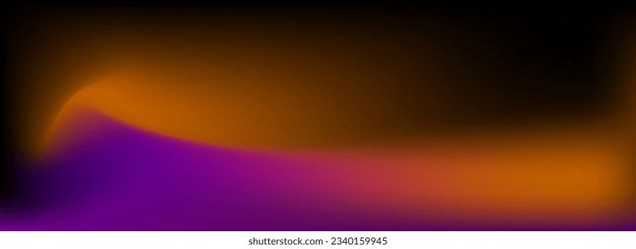 Abstract Vibrant Gradient background. Blurred magenta violet black vector grid in bright colors. Banner for Halloween