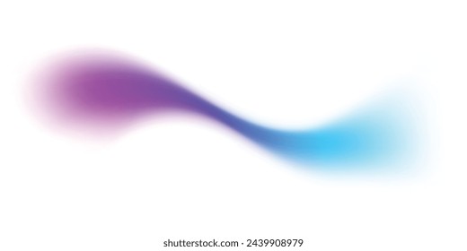 Abstract Vibrant Gradient background. Colors waves and smudge stroke effect background design. Vector EPS.