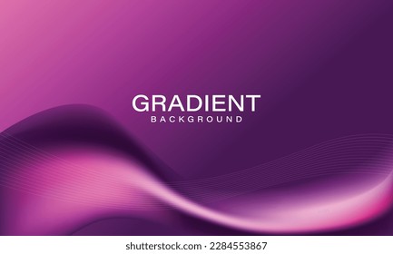 Abstract vibrant gradient background in purple tones