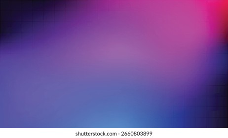 Abstrakter, lebendiger Farbverlauf-Hintergrund mit violetten und blauen Farben