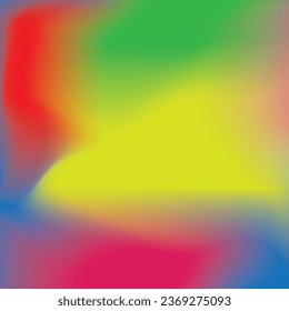 Abstract Vibrant Gradient background. Saturated Colors Smears. Vector EPS.