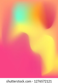 Abstract vibrant gradient colorful background; modern, abstract; illustration vector