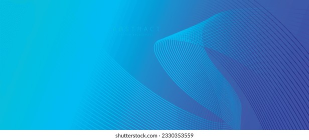 Abstract vibrant gradient line background vector. Futuristic style wallpaper with line distortion, wave, curved lines, colorful. Modern wallpaper design for backdrop, website, business, technology.