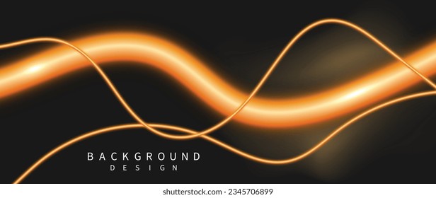 Abstract vibrant gradient line background vector. Futuristic style wallpaper with line distortion, wavy, curved lines, colorful. Modern wallpaper design for backdrop, website, business, technology.