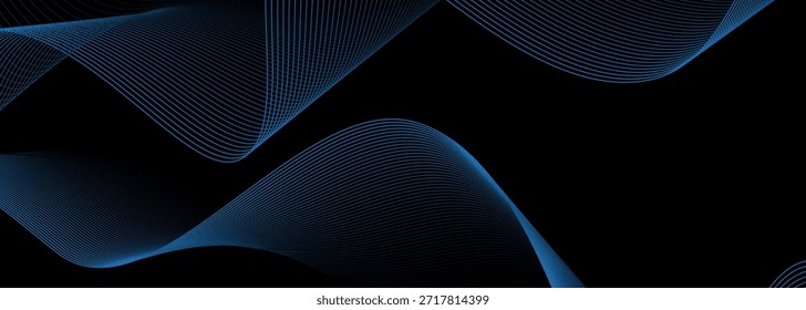 Abstractas Vector de fondo de línea de gradiente vibrante. Fondo de pantalla de estilo futurista con distorsión de línea, onda, líneas curvas, colorido. Diseño moderno del Fondo de pantalla para el telón de fondo, Sitio web, negocio, tecnología.

