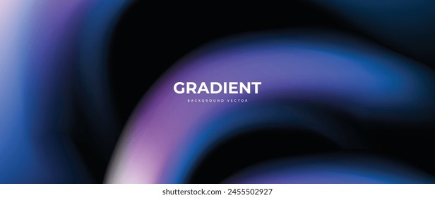 Abstract Vibrant gradient mesh background vector. Saturated Colors blurred fluid texture for Modern template for posters, ad banners, brochures, flyers, covers, websites.