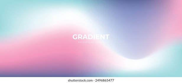 Abstract Vibrant gradient mesh background vector. Saturated Colors blurred fluid texture for Modern template for posters, ad banners, brochures, flyers, covers, websites.