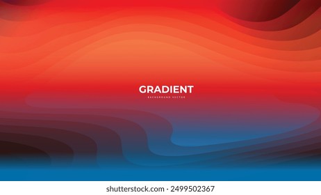 Abstract Vibrant gradient mesh background vector. Saturated Colors blurred fluid texture for Modern template for posters, ads banner, brochures, flyers, covers, websites.