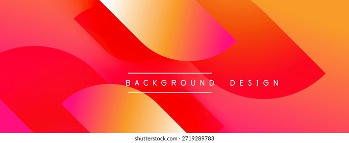 Abstractas Gradientes vibrantes se superponen. Los tonos rojos, naranjas y amarillos crean un efecto visual dinámico. El texto lee el diseño de fondo.