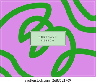 Pôster de design gráfico vibrante abstrato. Cartão colorido contemporâneo Padrão de Convite. Banner Moda Geométrica Desenhada à Mão. Modelo de Capa em Negrito Criativo.